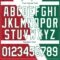 Custom Kelly Green White-Red 3D Mexico Authentic Basketball Jersey