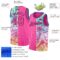 Custom Pink Black 3D Pattern Tropical Hawaii Palm Leaves Authentic Basketball Jersey