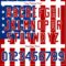 Custom White Royal-Red 3D American Flag Fashion Authentic Basketball Jersey