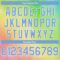 Custom Tie Dye Light Blue-White 3D Rainbow Authentic Basketball Jersey