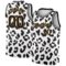 Custom White Black-Old Gold 3D Pattern Design Leopard Print Authentic Basketball Jersey