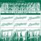 Custom White Kelly Green Abstract Vertical Lines Authentic City Edition Basketball Jersey