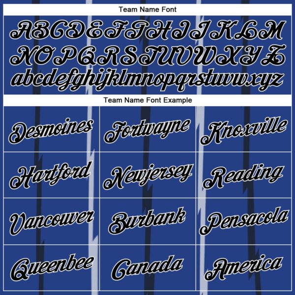 Custom Royal Black-White Lines Authentic City Edition Basketball Jersey