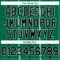 Custom Kelly Green Black-White Lines Authentic City Edition Basketball Jersey