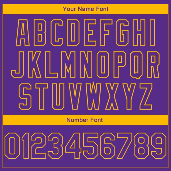 Custom Purple Gold Side Panel Stars Authentic City Edition Basketball Jersey