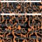 Custom Black Bay Orange-White 3D Pattern Design Tiger Prints Authentic Basketball Jersey