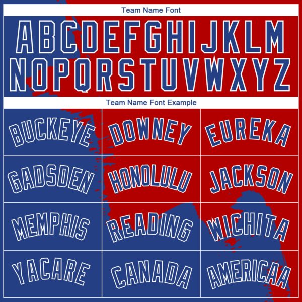 Custom Red Royal-White 3D Pattern Design Abstract Grunge Halftone Art Authentic Basketball Jersey