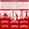 Custom White Red Holiday Travel Monuments Silhouette Authentic City Edition Basketball Jersey
