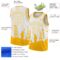 Custom White Gold Holiday Travel Monuments Silhouette Authentic City Edition Basketball Jersey