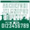 Custom White Kelly Green Holiday Travel Monuments Silhouette Authentic City Edition Basketball Jersey