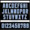 Custom Black Light Blue-White Geometric Shapes And Side Stripes Authentic City Edition Basketball Jersey