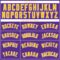 Custom Purple Gold-White Geometric Shapes And Side Stripes Authentic City Edition Basketball Jersey