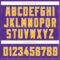 Custom Purple Gold-White Geometric Shapes And Side Stripes Authentic City Edition Basketball Jersey