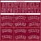 Custom Maroon White Geometric Shapes And Side Stripes Authentic City Edition Basketball Jersey