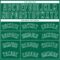 Custom Kelly Green White Geometric Shapes And Side Stripes Authentic City Edition Basketball Jersey