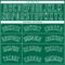Custom Kelly Green White Side Panel Abstract Lines Authentic City Edition Basketball Jersey