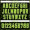 Custom Black Neon Green-White Geometric Shapes Authentic City Edition Basketball Jersey