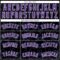 Custom Black Purple-White Geometric Shapes Authentic City Edition Basketball Jersey