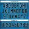 Custom Blue Black-White Halftone Authentic City Edition Basketball Jersey