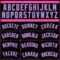 Custom Black Light Blue-Pink Flowers Authentic City Edition Basketball Jersey
