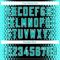 Custom Black Aqua-White Halftone Authentic City Edition Basketball Jersey