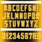 Custom Black Gold-White Halftone Authentic City Edition Basketball Jersey