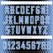 Custom Black Light Blue-White Halftone Authentic City Edition Basketball Jersey
