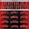 Custom Black Red-White Halftone Authentic City Edition Basketball Jersey