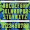 Custom Black Neon Green-Blue 3D Pattern Design Geometric Shapes Authentic Basketball Jersey