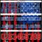 3DPattern7747-3 Custom Black Red Royal-White 3D Pattern American Flag Authentic Football Jersey