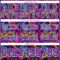 3DPattern7758-3 Custom Graffiti Pattern Purple-White 3D Pattern Splash Authentic Football Jersey