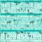 3DPattern7780-3 Custom Aqua White 3D Pattern Hawaii Palm Trees Authentic Football Jersey