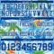3DPattern7786-3 Custom Ice Blue Royal-White 3D Pattern Beach Hawaii Palm Trees And Flowers Authentic Football Jersey
