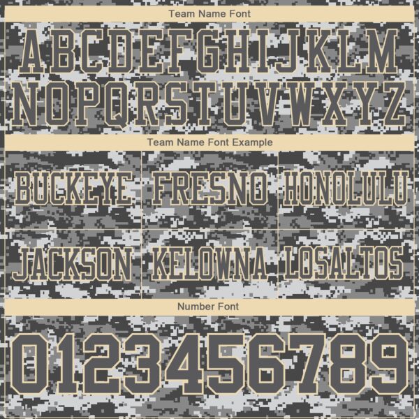 Custom Camo Steel Gray-Cream 3D Pattern Salute To Service Authentic Football Jersey