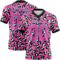 3DPattern7811 Custom Pink Sky Blue-Black 3D Pattern Leopard Print Authentic Football Jersey