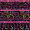 3DPattern7822-3 Custom Graffiti Pattern Black-Pink 3D Pattern Neon Splash Authentic Football Jersey