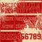 3DPattern8707-2 Custom Red Cream 3D Pattern Abstract Brush Stroke Authentic Football Jersey