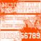 3DPattern8722-2 Custom White Orange 3D Pattern Abstract Brush Stroke Authentic Football Jersey
