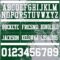 3DPattern8760-2 Custom Green White-Gray 3D Pattern Abstract Brush Stroke Authentic Football Jersey