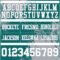 3DPattern8779-2 Custom Teal White-Gray 3D Pattern Abstract Brush Stroke Authentic Football Jersey