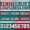 3DPattern8780-2 Custom Teal White-Crimson 3D Pattern Abstract Brush Stroke Authentic Football Jersey