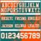 3DPattern8783-2 Custom Teal White-Orange 3D Pattern Abstract Brush Stroke Authentic Football Jersey