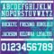 3DPattern8792-2 Custom Purple White-Aqua 3D Pattern Abstract Brush Stroke Authentic Football Jersey