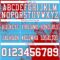 3DPattern8804-2 Custom Sky Blue White-Red 3D Pattern Abstract Brush Stroke Authentic Football Jersey