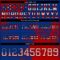 3DPattern8811-2 Custom Royal USA Flag Red-Black 3D Pattern Abstract Brush Stroke Authentic Football Jersey