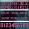 3DPattern8812-2 Custom Black Pink-Teal 3D Pattern Abstract Brush Stroke Authentic Football Jersey