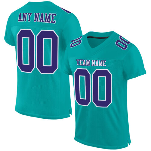 Aqua0142_47c71a1d-d841-440b-a460-be983c4ce54d Custom Aqua Purple-White Mesh Authentic Football Jersey
