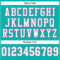 Aqua0179-3 Custom Aqua White-Pink Mesh Authentic Football Jersey