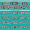 Custom Aqua Red-White Authentic Basketball Jersey