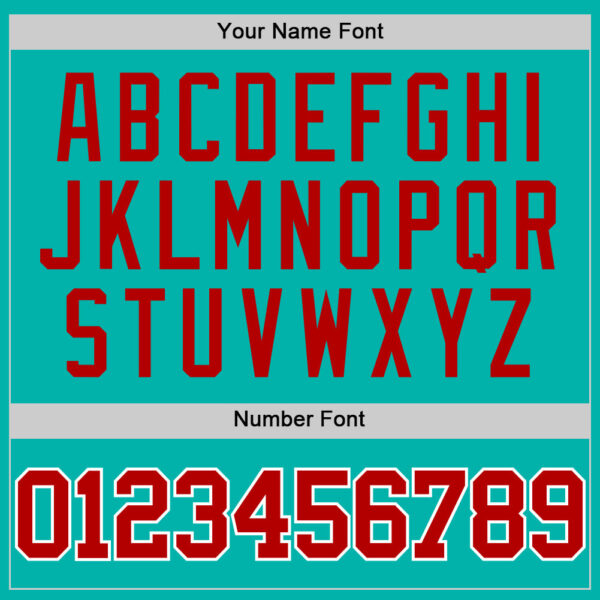 Custom Aqua Red-White Authentic Basketball Jersey